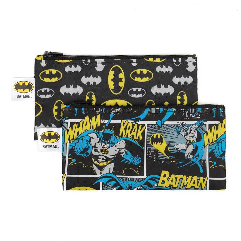 Batman Reusable Snack Bags 2-Pack, Small