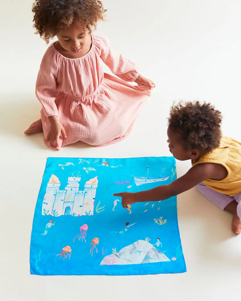 Under the Sea Playmap - Mini Playsilk Montessori