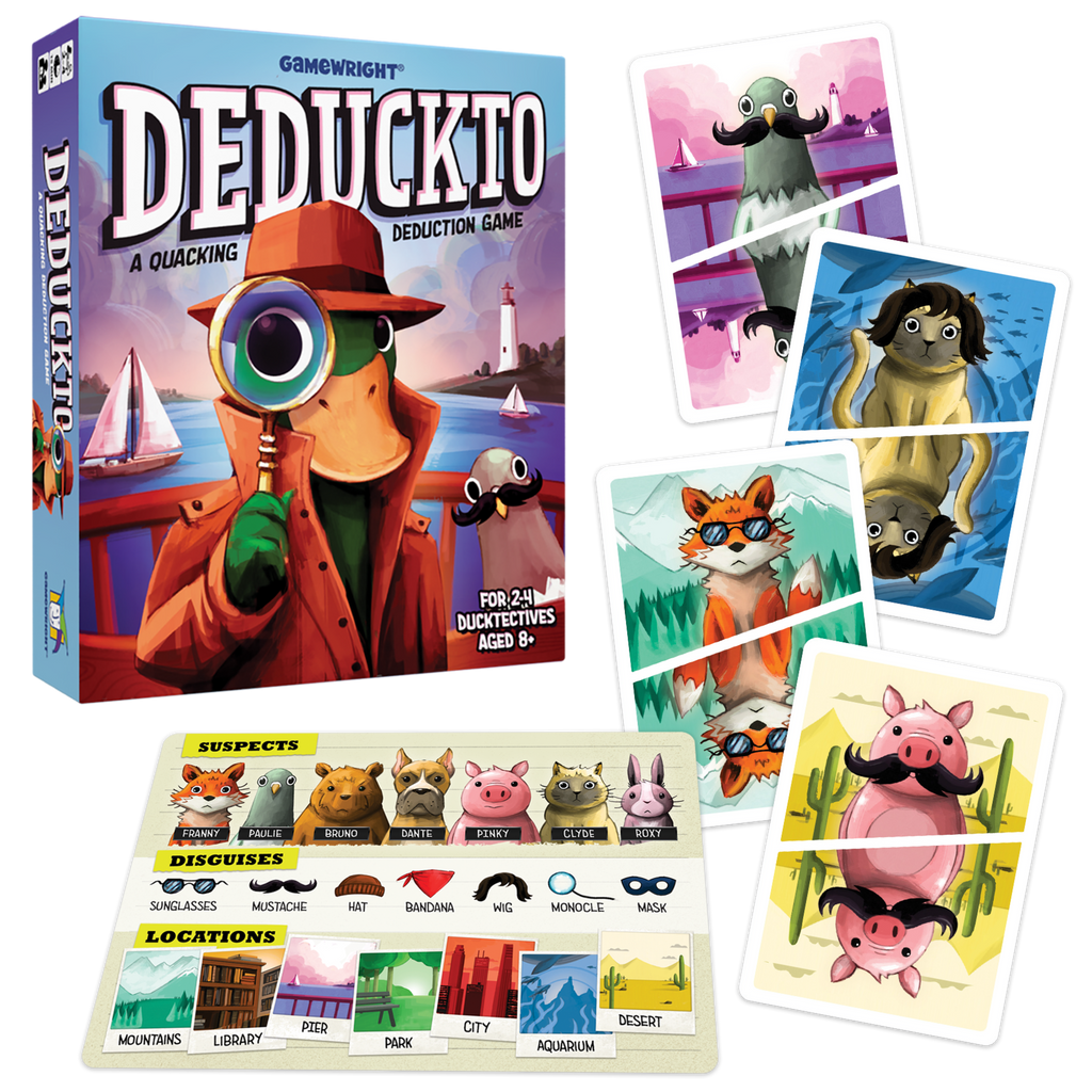 Deduckto A Quacking Deduction Game (Ages 8+)