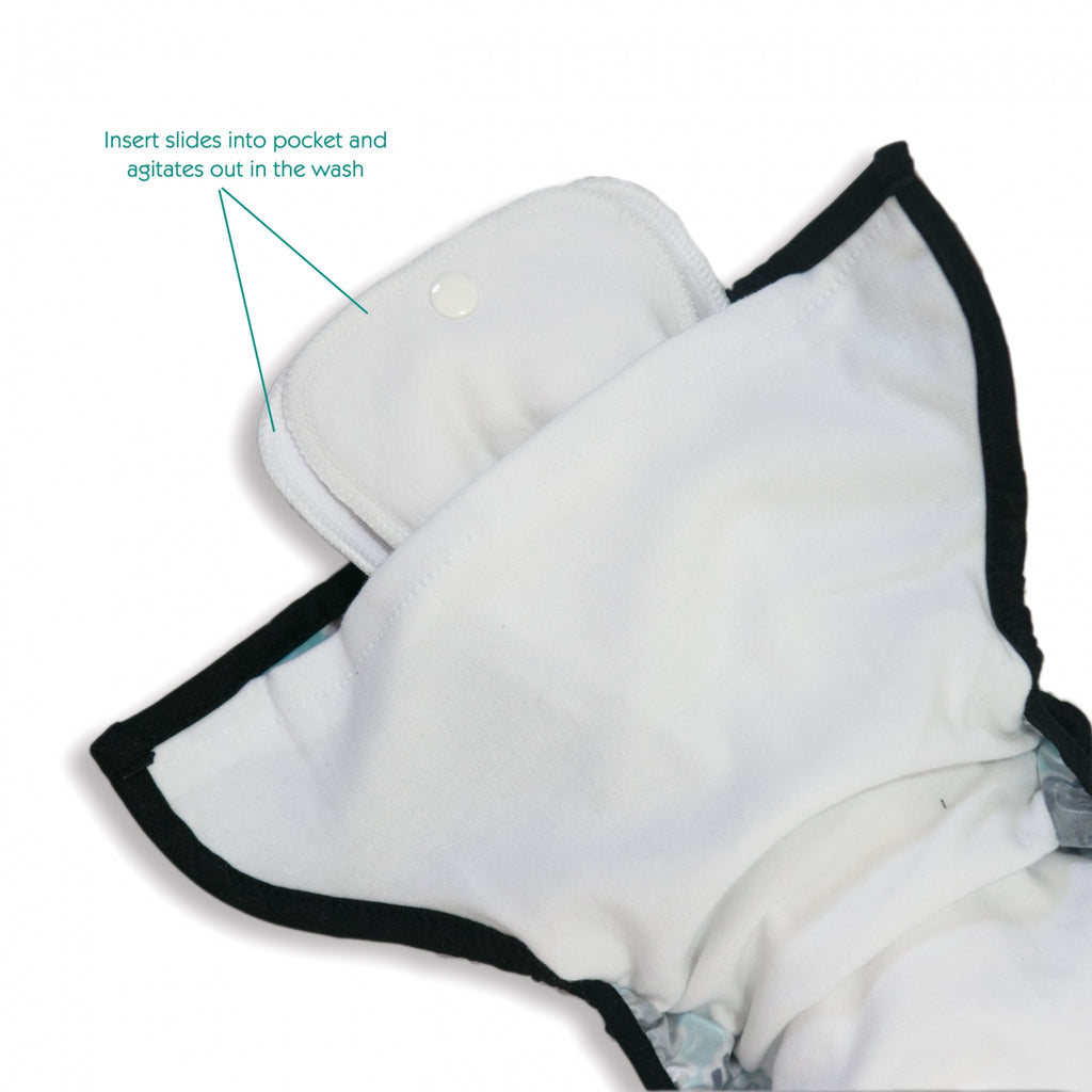 Thirsties Snap Natural One-Size Pocket Diaper