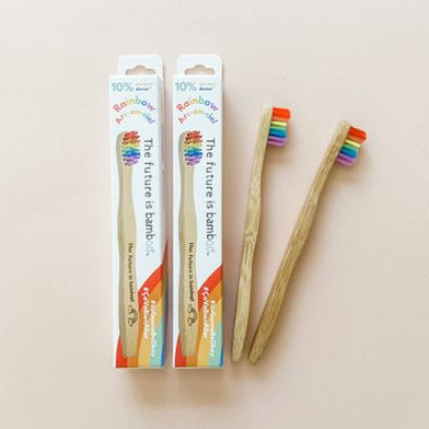 Rainbow KIDS Bamboo Toothbrush Singles