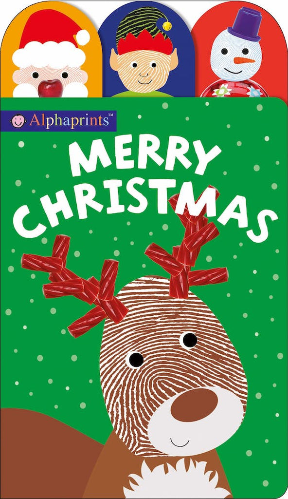 Alphaprints: Merry Christmas Board Book