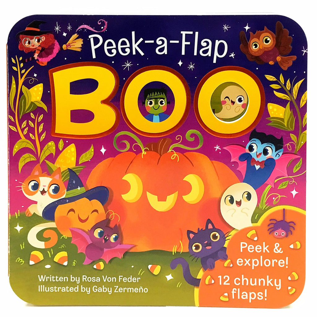 Boo: Peek-a-Flap Book