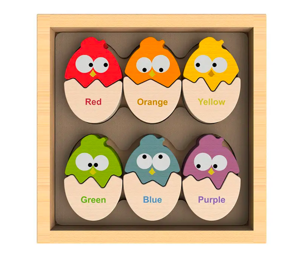 Color 'N Eggs Matching - Bilingual
