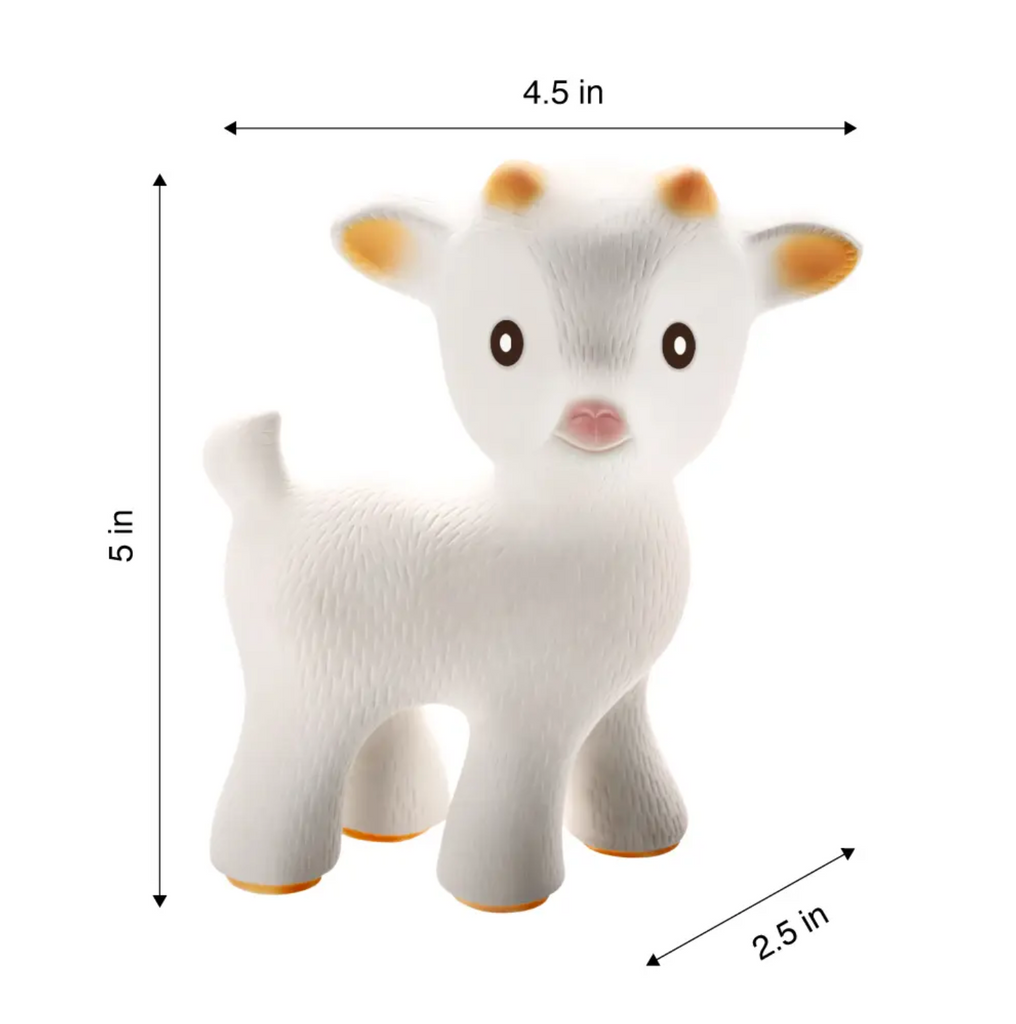 Sola the Goat Teething Toy - 100% Natural Rubber