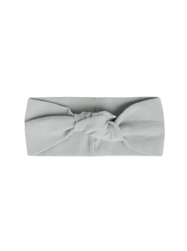 Quincy Mae Ribbed Knotted Headband | Sky