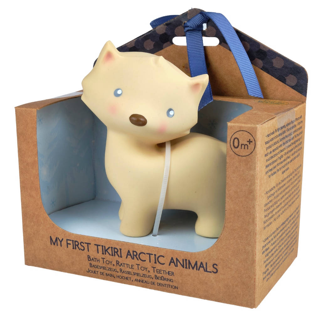 Arctic Fox - Natural Rubber Teether