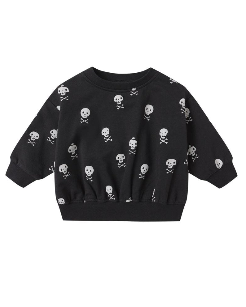Relaxed Fleece Sweatshirt || Crossbones