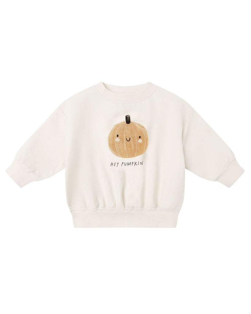 Relaxed Fleece Sweatshirt || Pumpkin