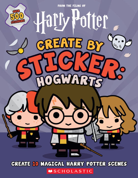Harry Potter: Create by Sticker Book: Hogwarts