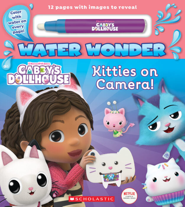 Gabby's Dollhouse Water Wonder Book