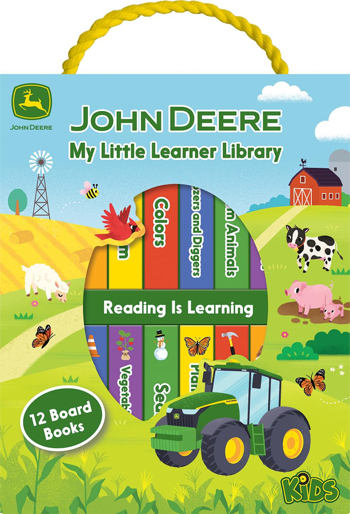 My Little Learner Library: John Deere Kids 12-Book Set Board Book