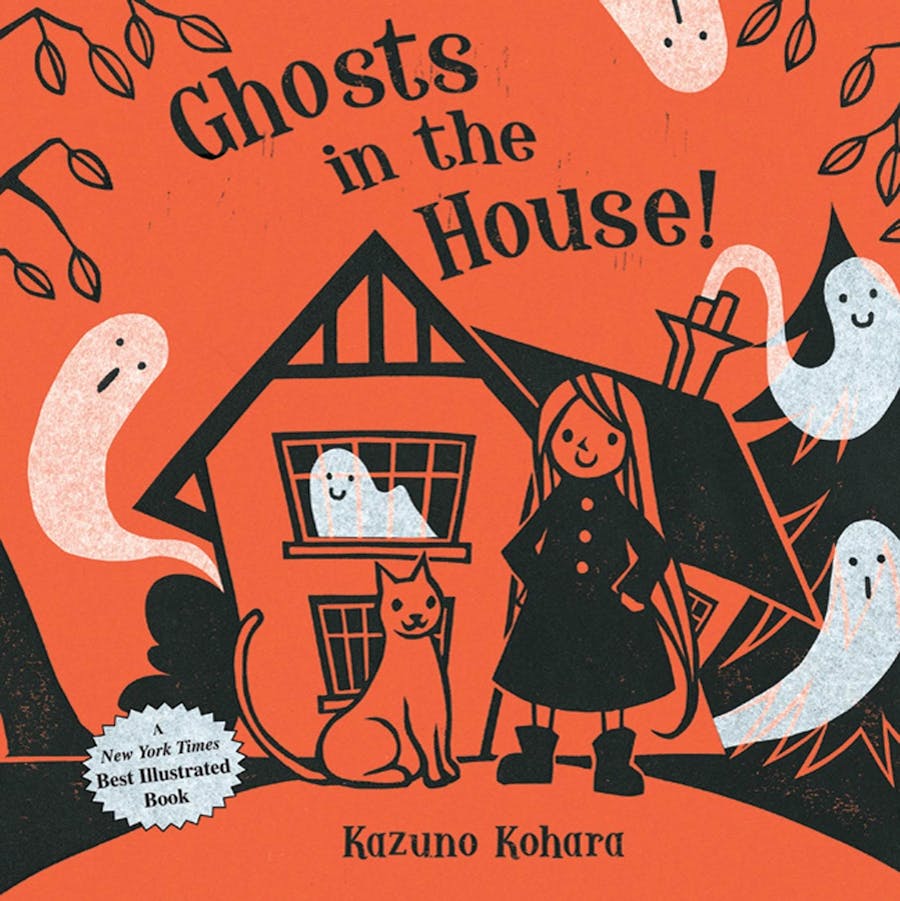 Ghosts in the House! Paperback Book