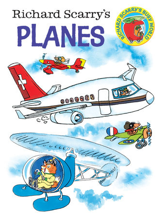 Richard Scarry's Planes - Board Book