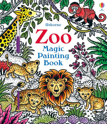 Zoo: Magic Painting Book