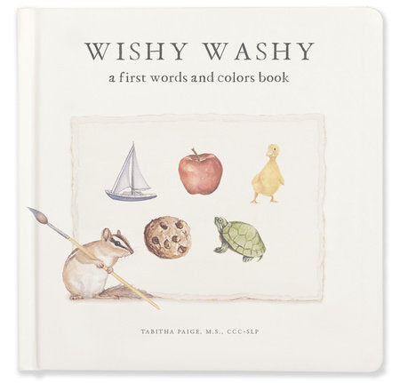 Wishy Washy - a first words and colors book