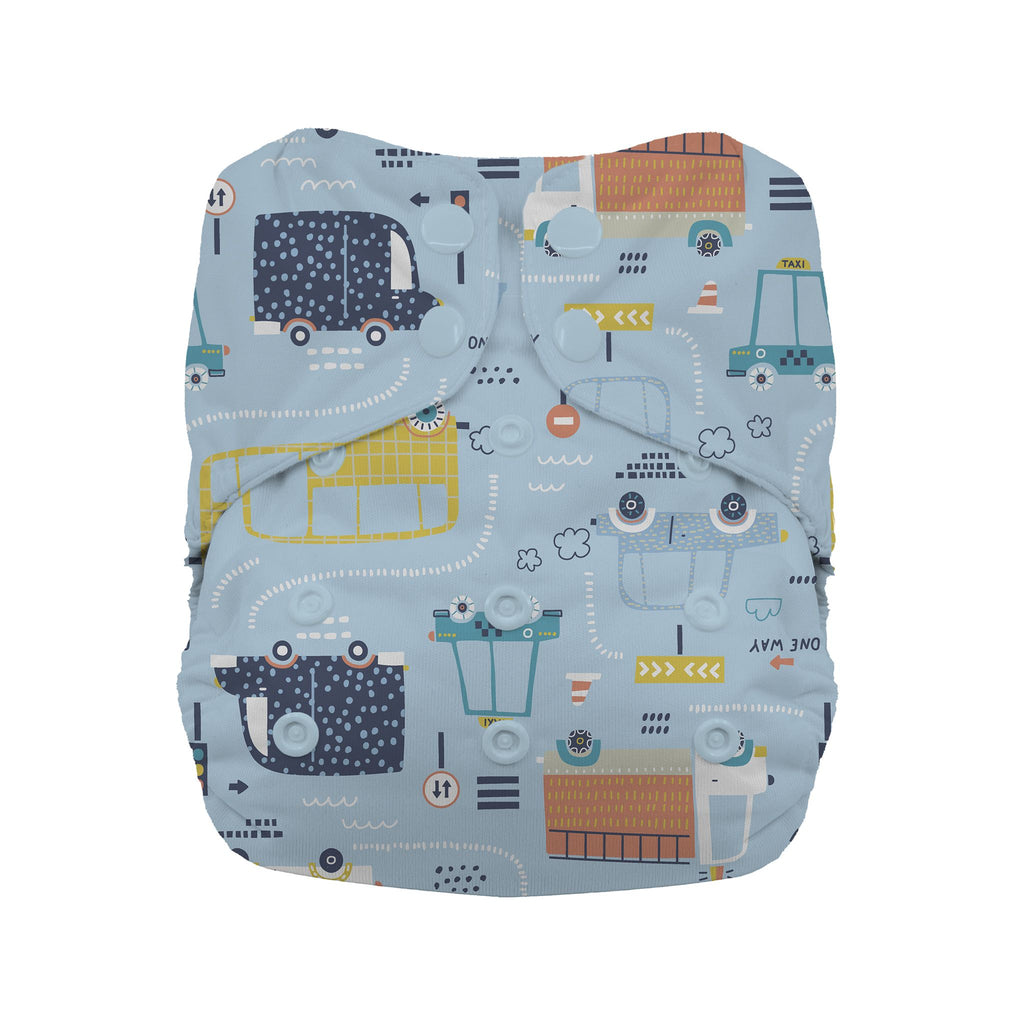 Thirsties Snap Natural One-Size AIO Diaper
