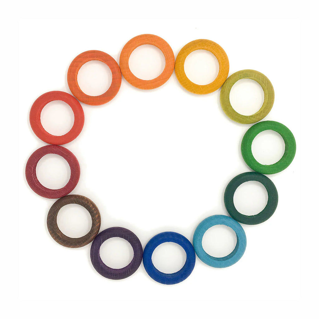 Grapat 12 Rings Perpetual Calendar complementary colors