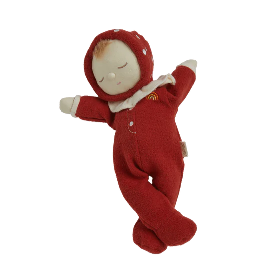 Dozy Dinkums - Toadstool Moppet Red