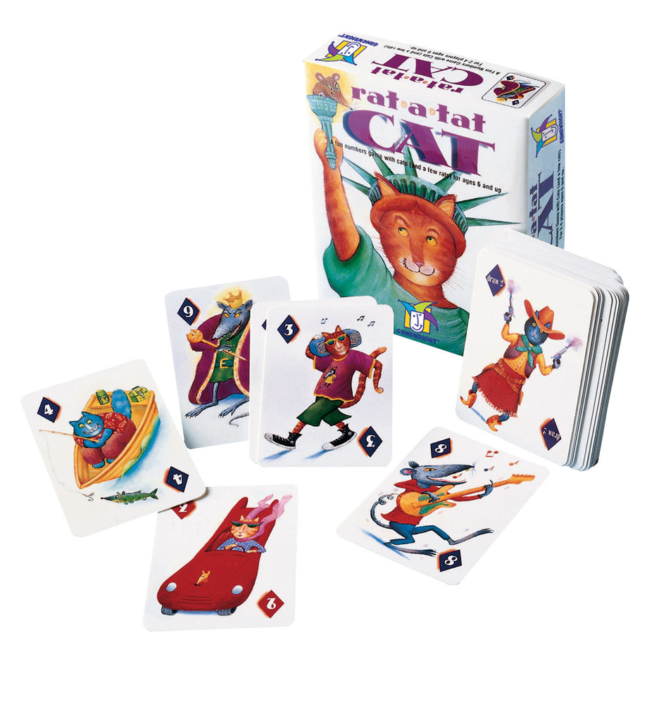 Rat-a-Tat Cat™ Card Game (Ages 6+)