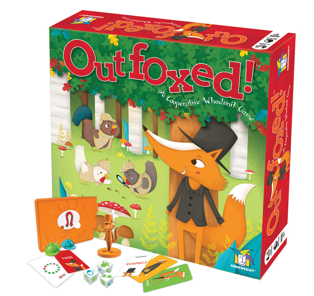 Outfoxed!™ A Cooperative Whodunit Game (Ages 5+)