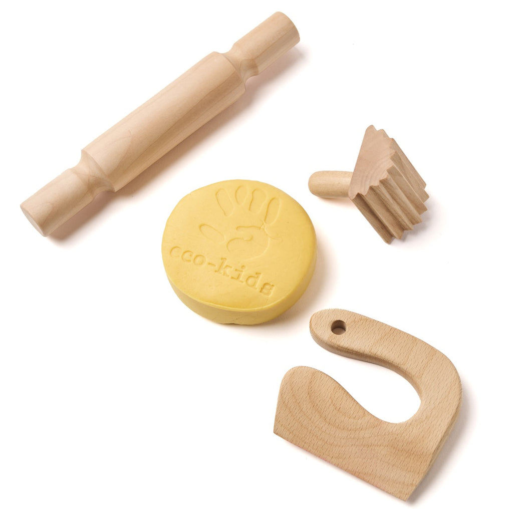 eco-dough wood tools set of 3