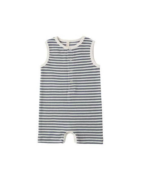 quincy mae ribbed tank dress Quincy Mae Ribbed Tank Dress + Bloomer in Latte Stripe