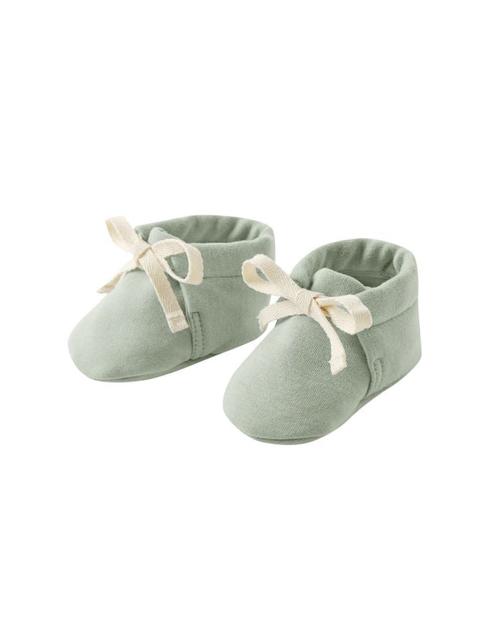 Quincy Mae Baby Booties | Fern 0-3 Month