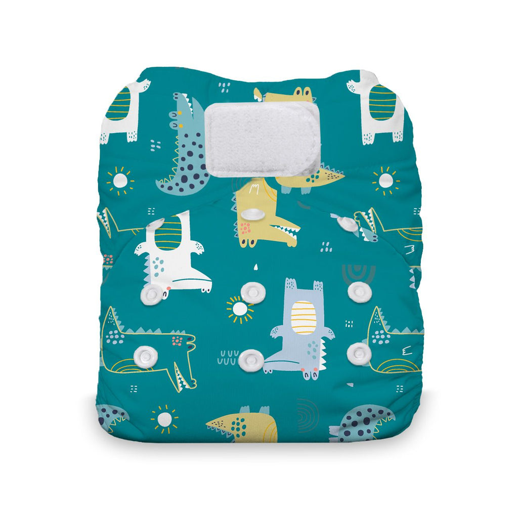 Thirsties Hook & Loop Natural One-Size AIO Diaper