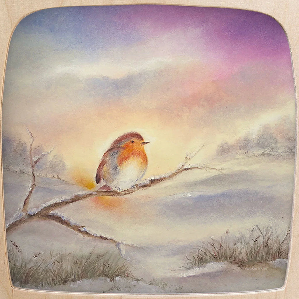 Silhouette Only: Baukje Exler - Winter Robin