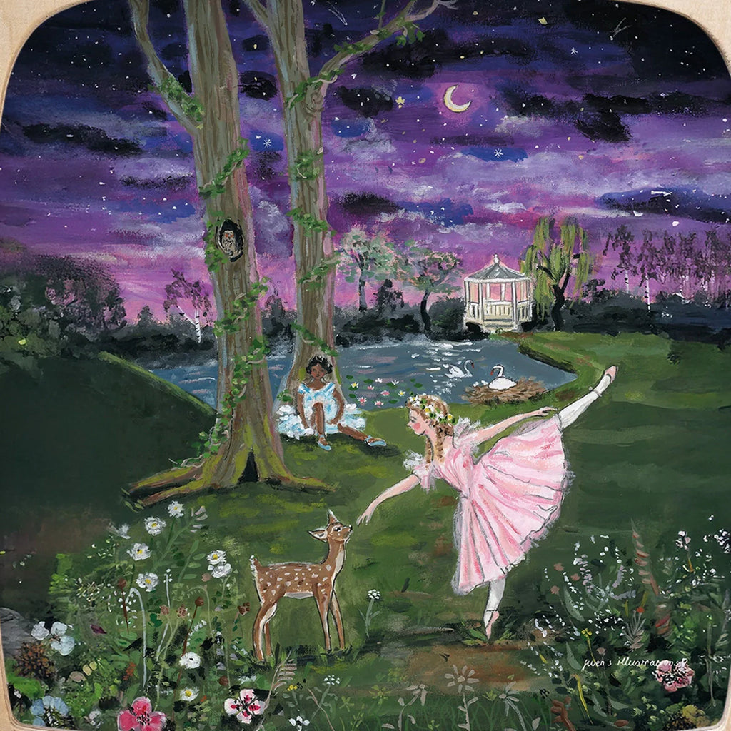 Silhouette Only: Gwen's Illustrations - Moonlight Ballerina