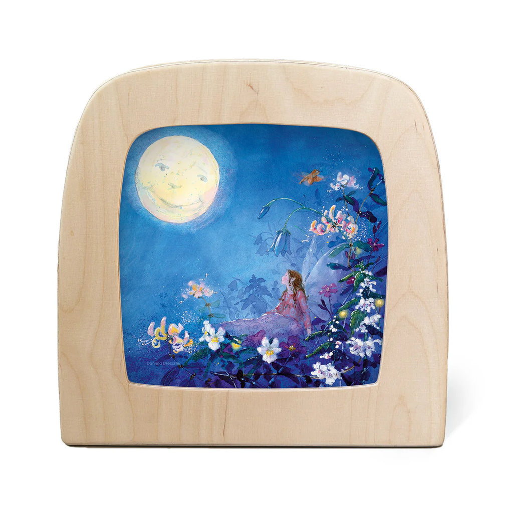 Silhouette Only: Little Fairy Can't Sleep - Moon