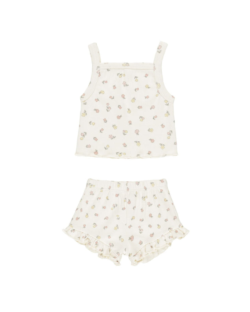 Quincy Mae Evie Tank + Shortie Set | Fleur