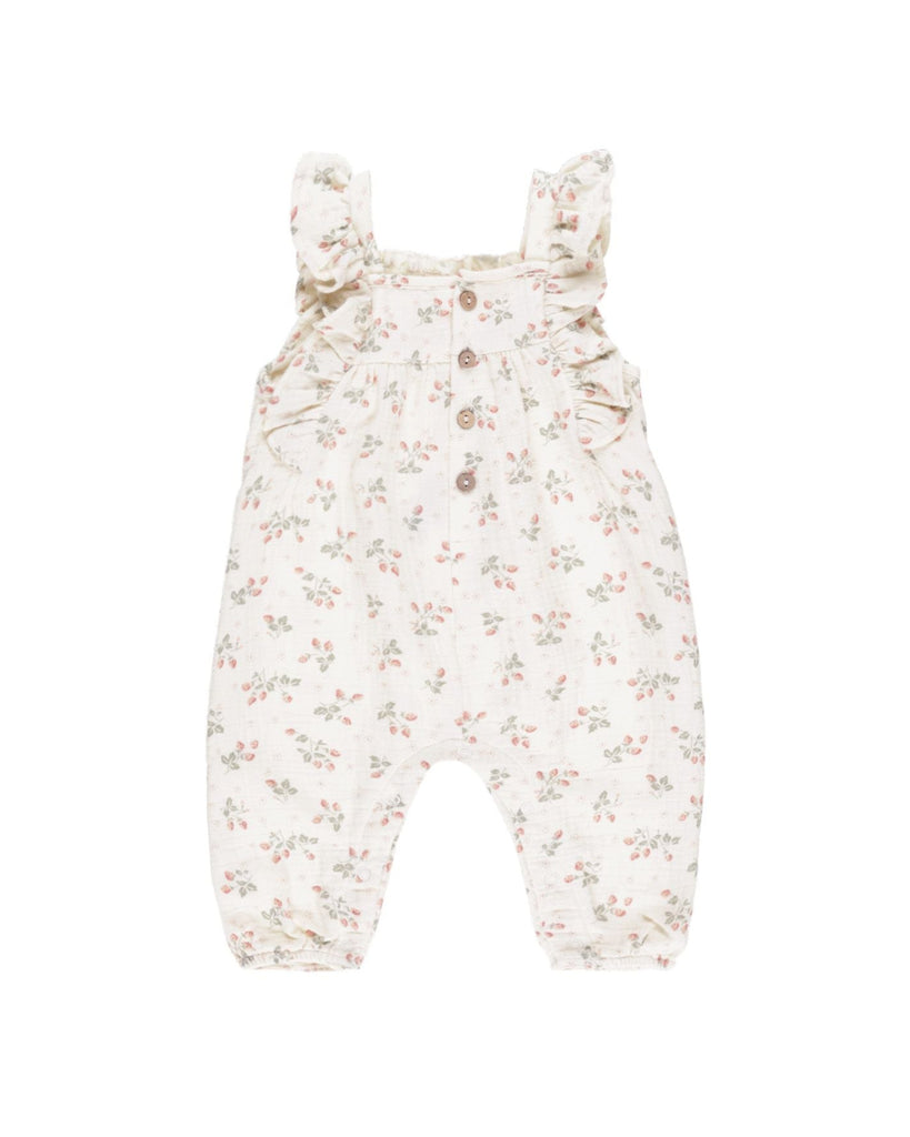 Quincy Mae Nova Romper | Strawberries