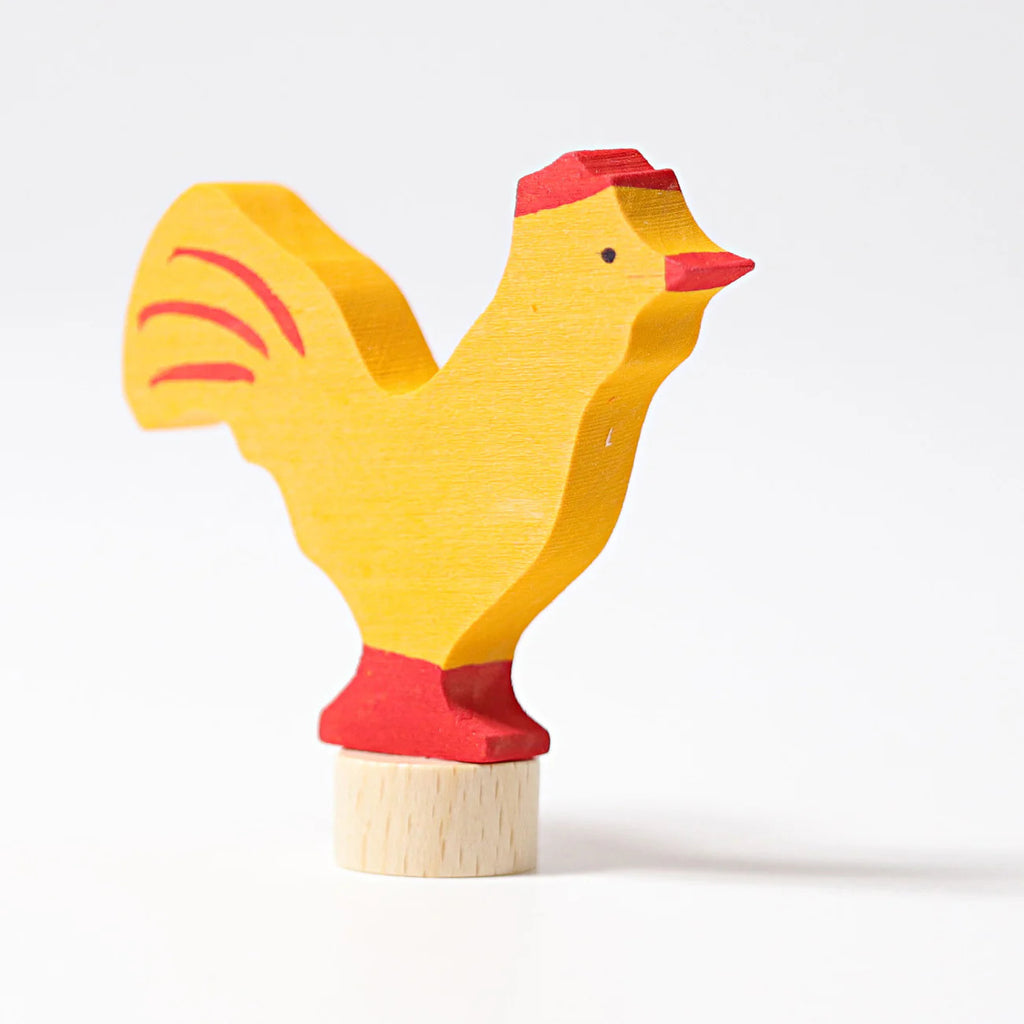 Grimms Decorative Figure: Yellow Rooster