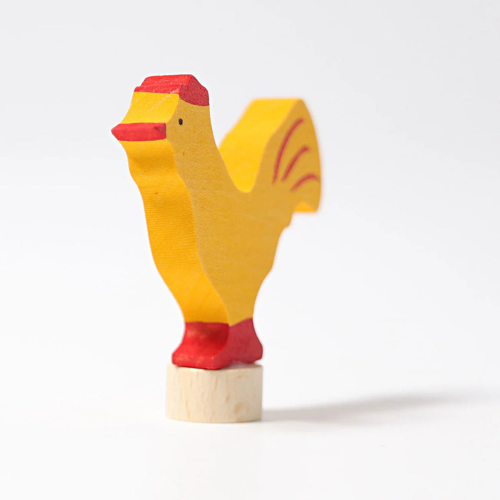 Grimms Decorative Figure: Yellow Rooster