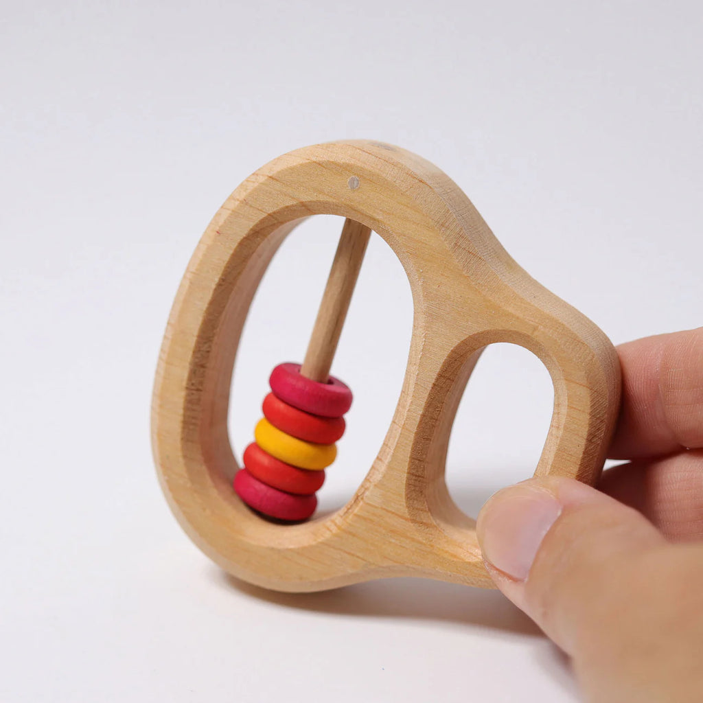 Grimms Klipp Klapp Rattle Red
