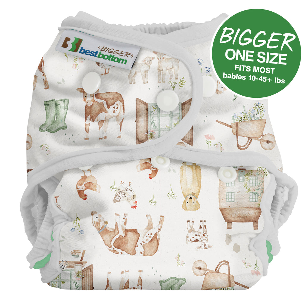 Best Bottom Diapers - Snap Closure