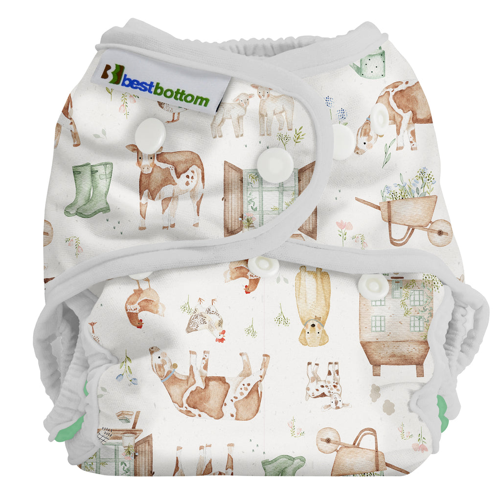 Best Bottom Diapers - Snap Closure