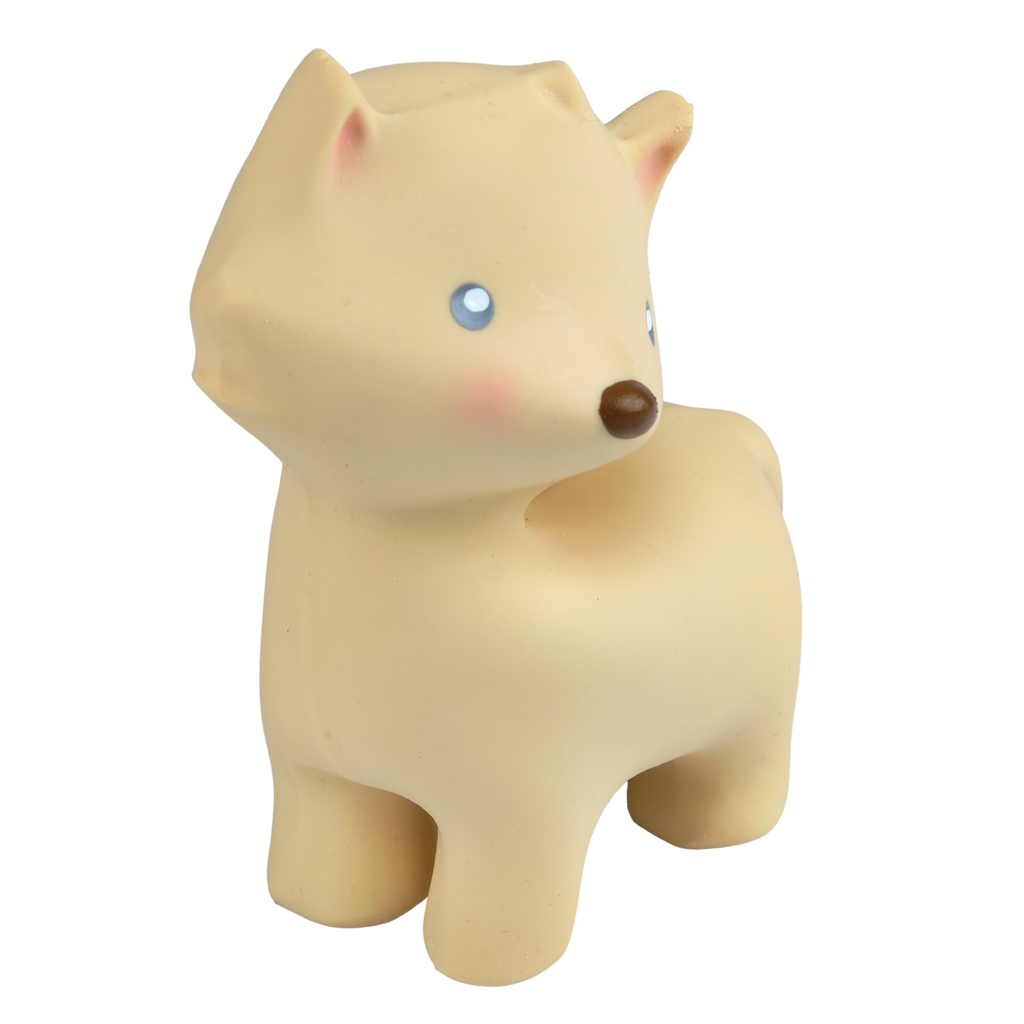 Arctic Fox - Natural Rubber Teether