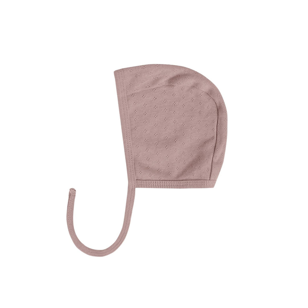 Quincy Mae Pointelle Baby Bonnet | Lilac
