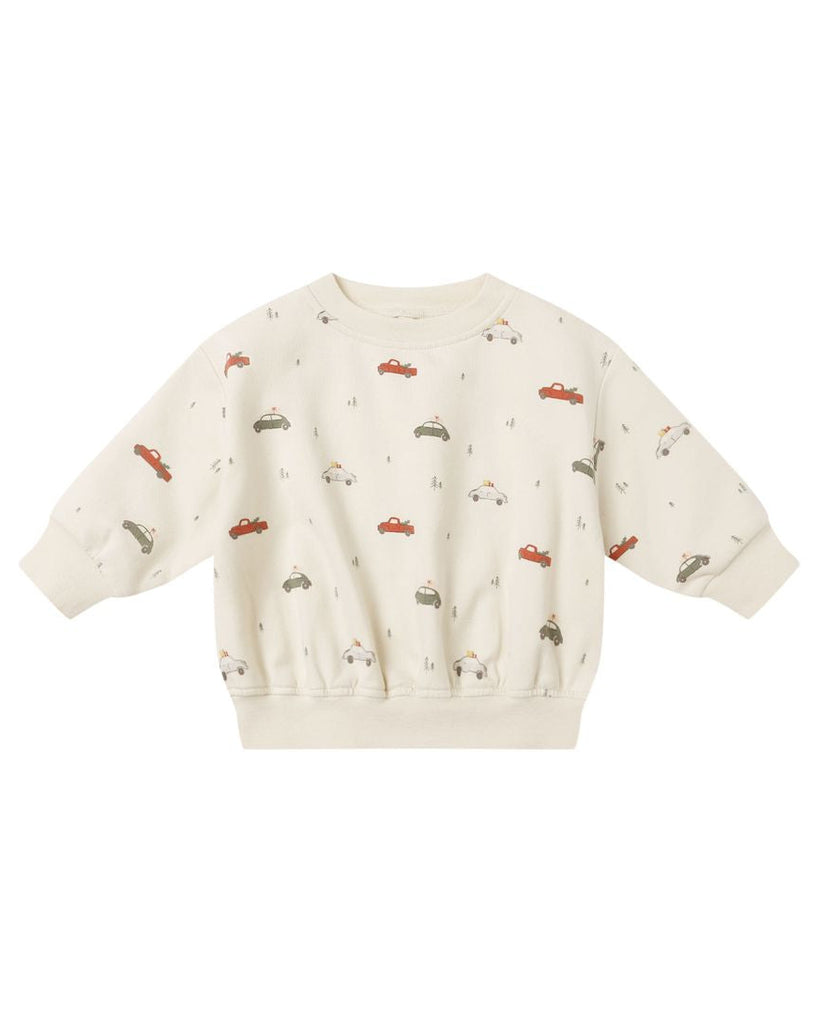 Relaxed Fleece Sweatshirt || Cars