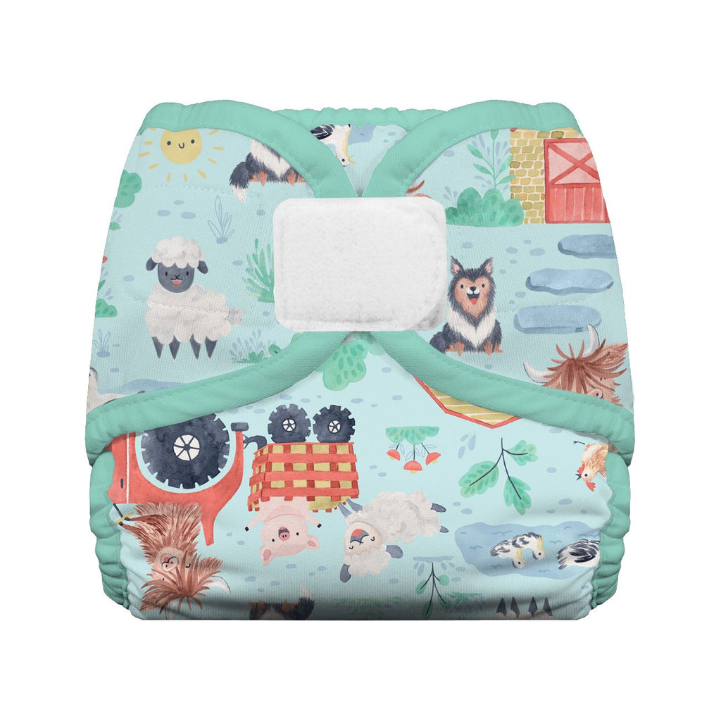 Thirsties Newborn/Preemie Size Diaper Cover Hook & Loop