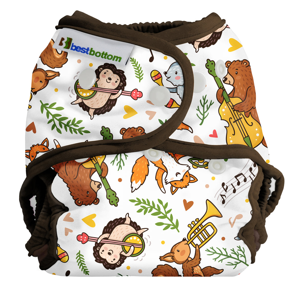 Best Bottom Diapers - Snap Closure