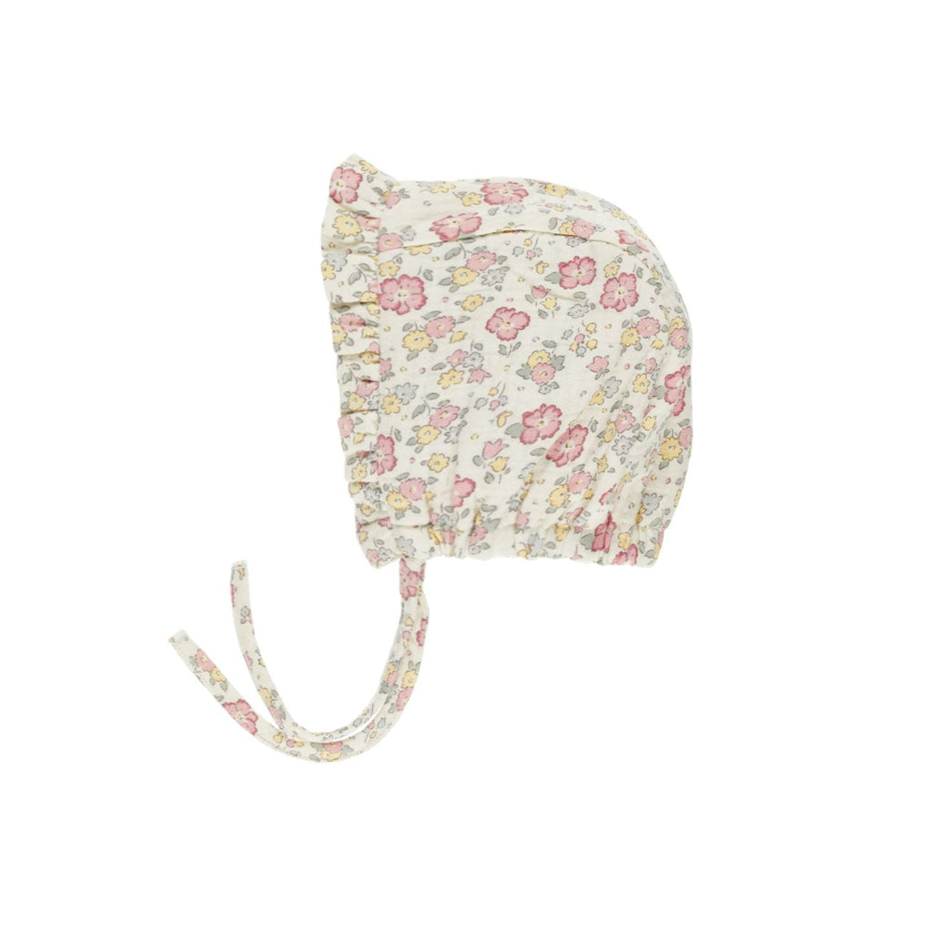 Quincy Mae Woven Ruffle Bonnet | Bloom