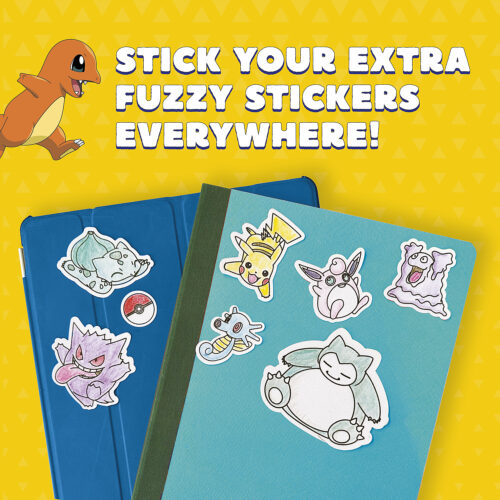 Klutz: Pokémon Color Your Own Fuzzy Stickers