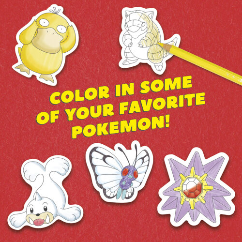 Klutz: Pokémon Color Your Own Fuzzy Stickers