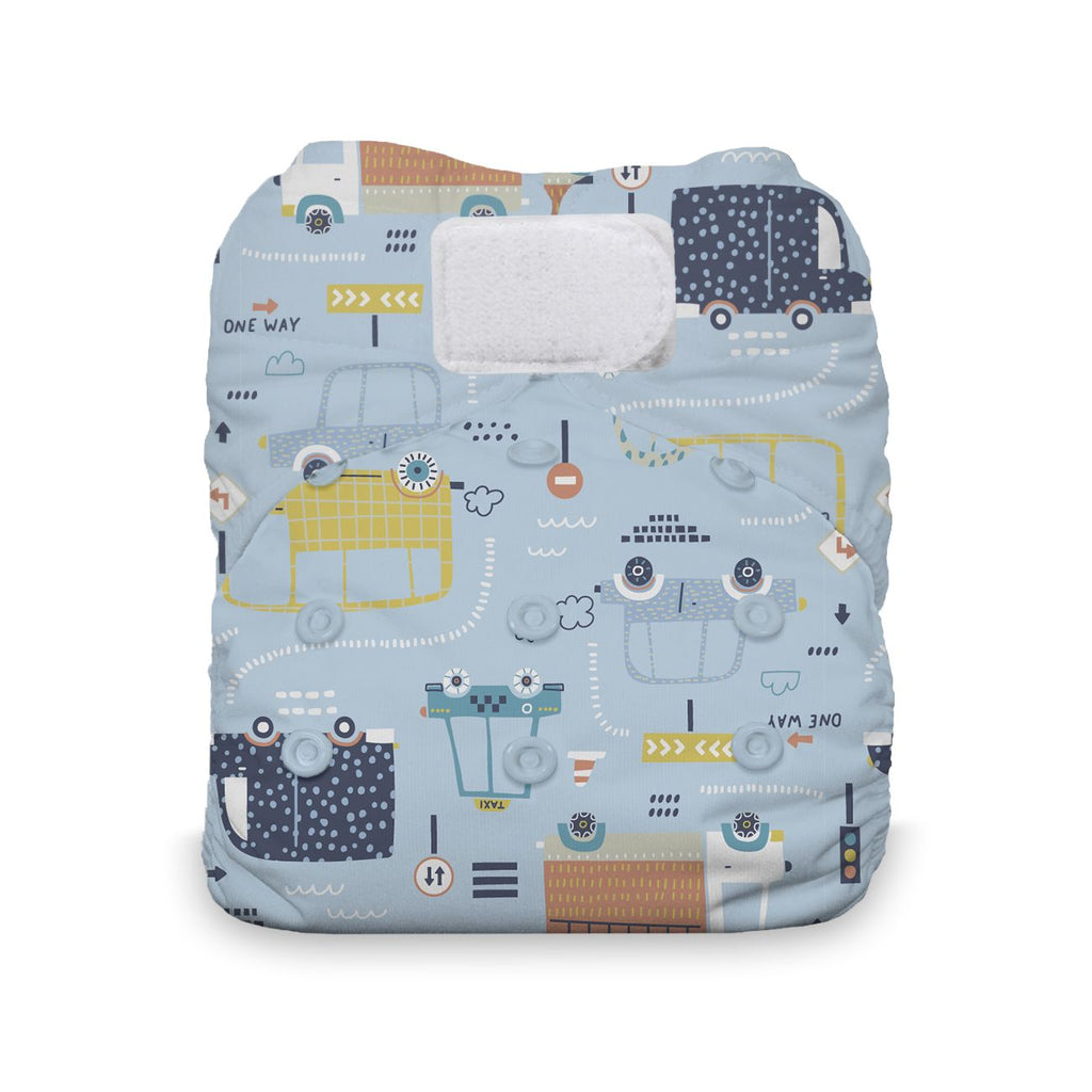 Thirsties Hook & Loop Natural One-Size AIO Diaper