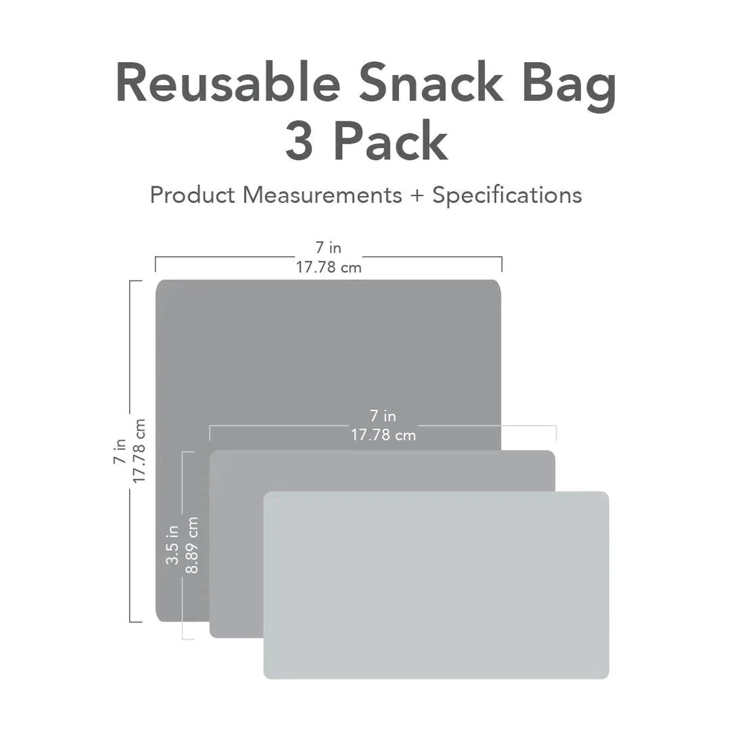 Pooh Bear Reusable Snack Bags 3-Pack