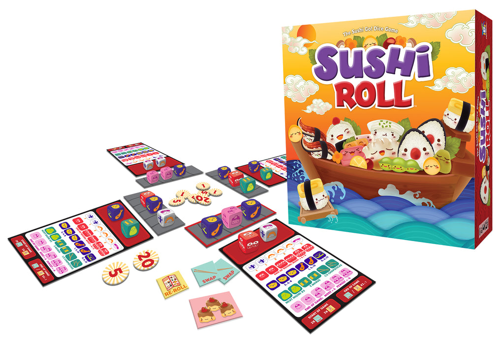 Sushi Roll™ Dice Game (Ages 8+)